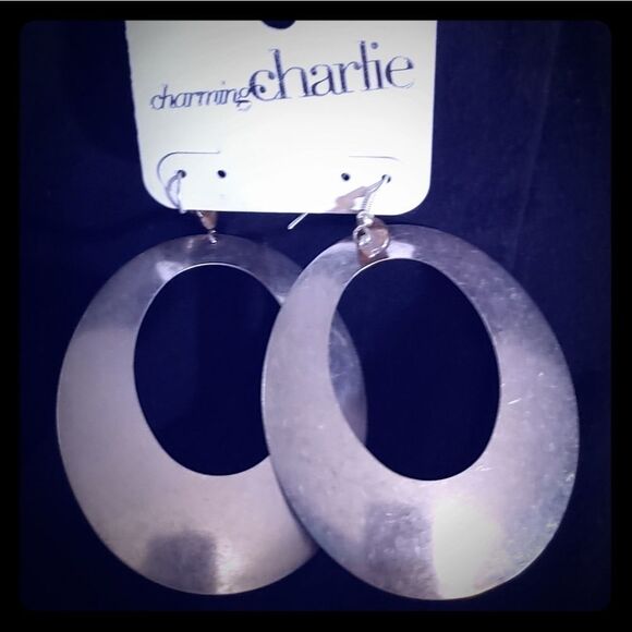 5/$25 Charming Charlie Hoop Earrings - Picture 1 of 2